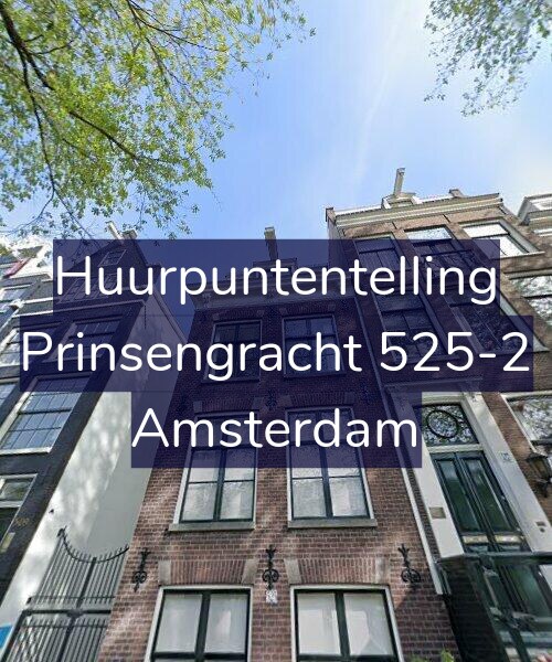 Foto gevel Huurpuntentelling voor Prinsengracht 525-2, Amsterdam