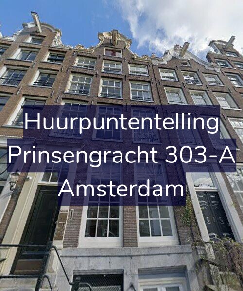 Foto gevel Huurpuntentelling voor Prinsengracht 303-A, Amsterdam