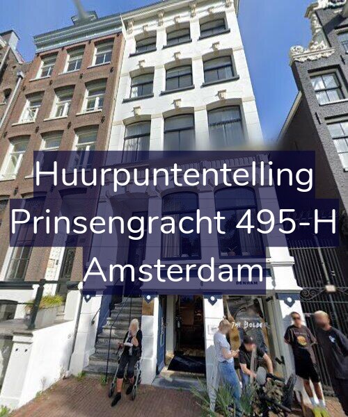 Foto gevel Huurpuntentelling voor Prinsengracht 495-H, Amsterdam