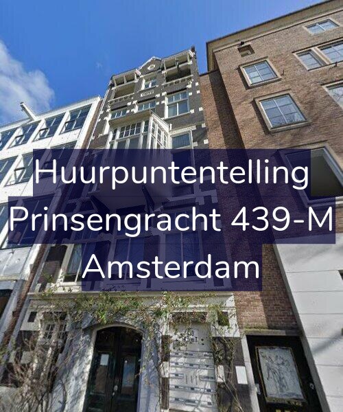 Foto gevel Huurpuntentelling voor Prinsengracht 439-M, Amsterdam