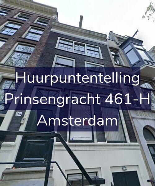 Foto gevel Huurpuntentelling voor Prinsengracht 461-H, Amsterdam
