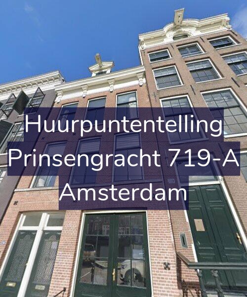 Foto gevel Huurpuntentelling voor Prinsengracht 719-A, Amsterdam