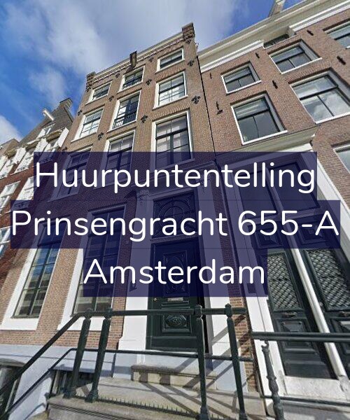 Foto gevel Huurpuntentelling voor Prinsengracht 655-A, Amsterdam