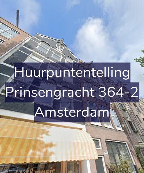 Foto gevel Huurpuntentelling voor Prinsengracht 364-2, Amsterdam