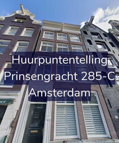 Foto gevel Huurpuntentelling voor Prinsengracht 285-C, Amsterdam