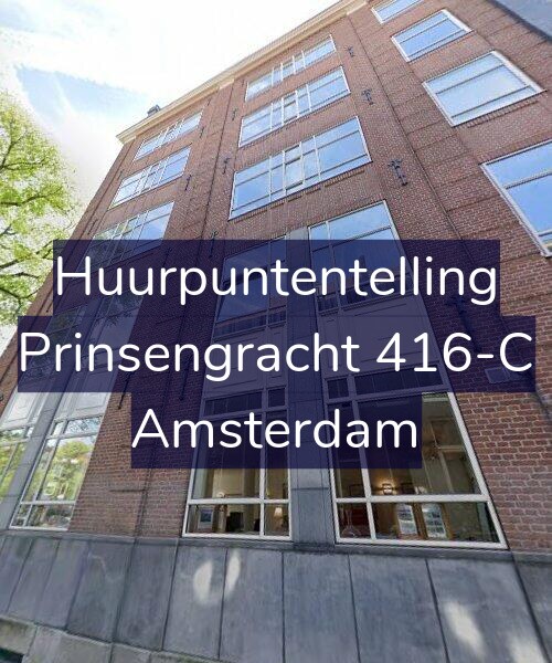 Foto gevel Huurpuntentelling voor Prinsengracht 416-C, Amsterdam