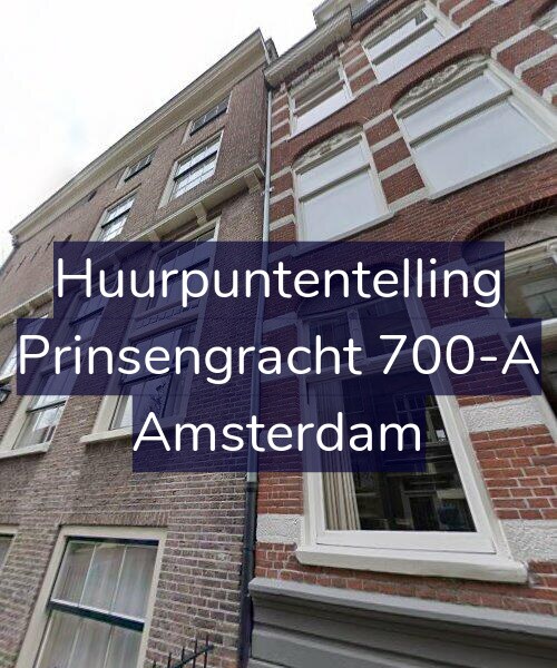 Foto gevel Huurpuntentelling voor Prinsengracht 700-A, Amsterdam