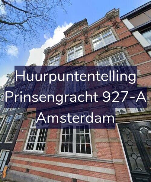 Foto gevel Huurpuntentelling voor Prinsengracht 927-A, Amsterdam