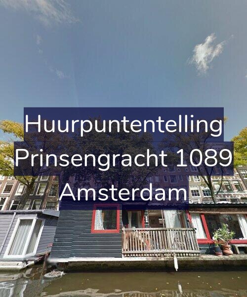 Foto gevel Huurpuntentelling voor Prinsengracht 1089, Amsterdam