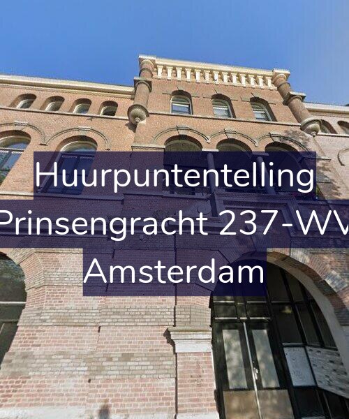 Foto gevel Huurpuntentelling voor Prinsengracht 237-WV, Amsterdam