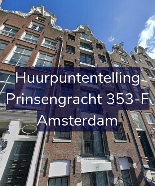 Foto gevel Huurpuntentelling voor Prinsengracht 353-F, Amsterdam