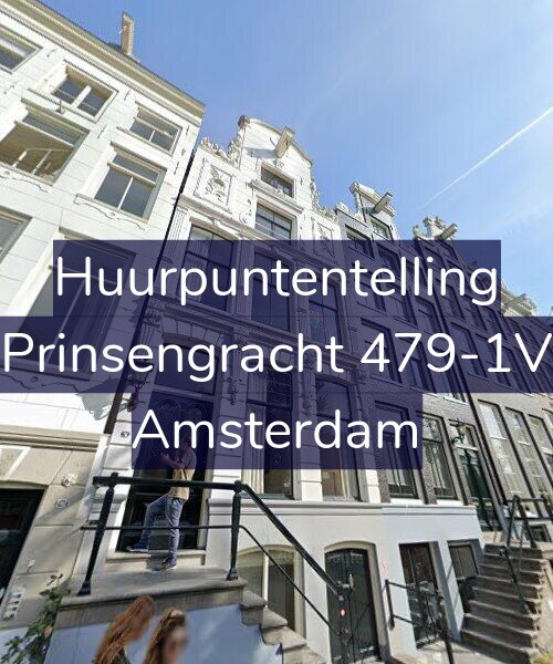 Foto gevel Huurpuntentelling voor Prinsengracht 479-1V, Amsterdam