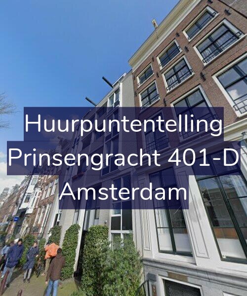 Foto gevel Huurpuntentelling voor Prinsengracht 401-D, Amsterdam