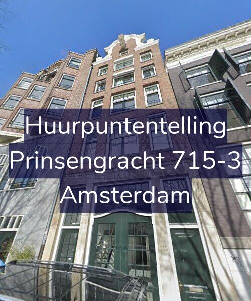 Foto gevel Huurpuntentelling voor Prinsengracht 715-3, Amsterdam