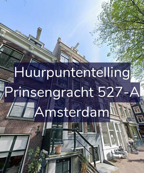 Foto gevel Huurpuntentelling voor Prinsengracht 527-A, Amsterdam