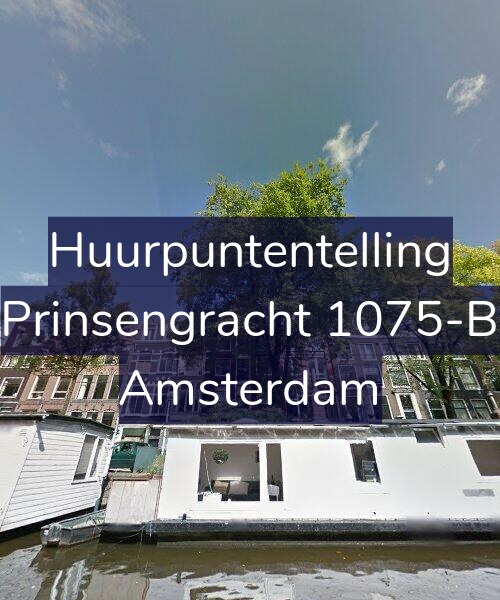 Foto gevel Huurpuntentelling voor Prinsengracht 1075-B, Amsterdam