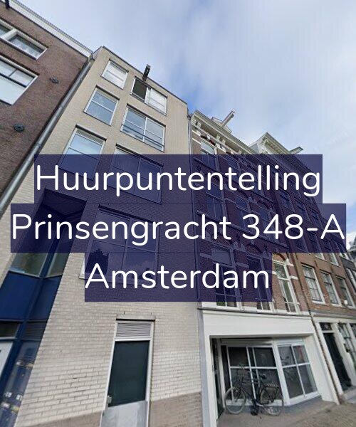 Foto gevel Huurpuntentelling voor Prinsengracht 348-A, Amsterdam