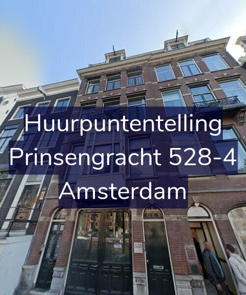 Foto gevel Huurpuntentelling voor Prinsengracht 528-4, Amsterdam