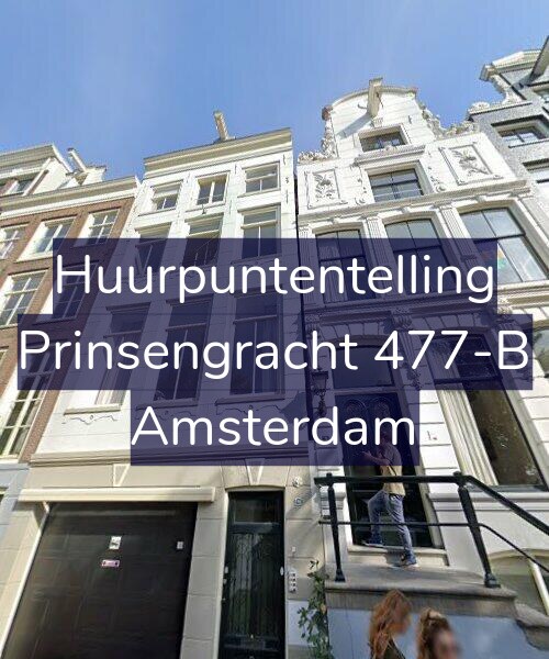 Foto gevel Huurpuntentelling voor Prinsengracht 477-B, Amsterdam