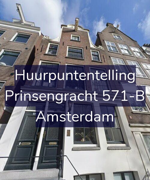 Foto gevel Huurpuntentelling voor Prinsengracht 571-B, Amsterdam
