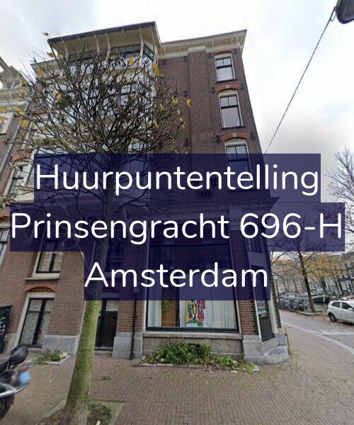 Foto gevel Huurpuntentelling voor Prinsengracht 696-H, Amsterdam