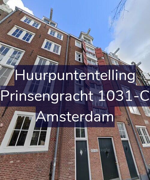 Foto gevel Huurpuntentelling voor Prinsengracht 1031-C, Amsterdam