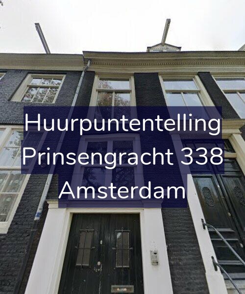 Foto gevel Huurpuntentelling voor Prinsengracht 338, Amsterdam