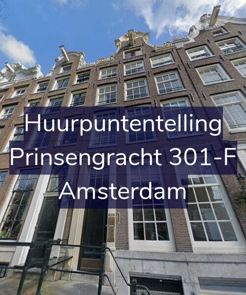 Foto gevel Huurpuntentelling voor Prinsengracht 301-F, Amsterdam