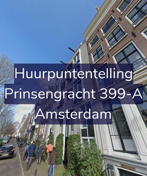 Foto gevel Huurpuntentelling voor Prinsengracht 399-A, Amsterdam
