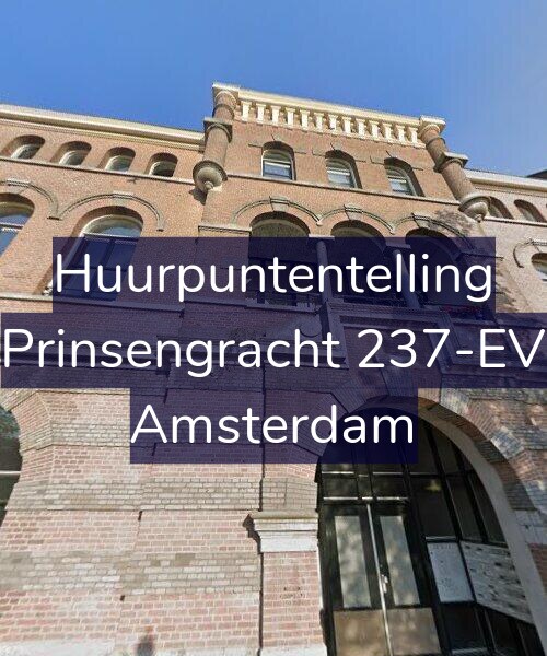 Foto gevel Huurpuntentelling voor Prinsengracht 237-EV, Amsterdam