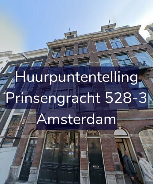 Foto gevel Huurpuntentelling voor Prinsengracht 528-3, Amsterdam