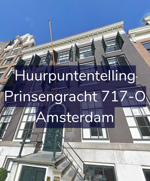 Foto gevel Huurpuntentelling voor Prinsengracht 717-O, Amsterdam