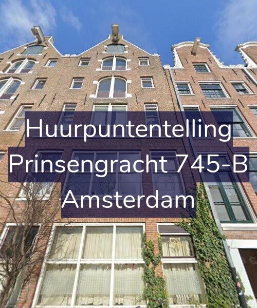 Foto gevel Huurpuntentelling voor Prinsengracht 745-B, Amsterdam