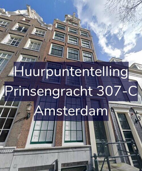 Foto gevel Huurpuntentelling voor Prinsengracht 307-C, Amsterdam