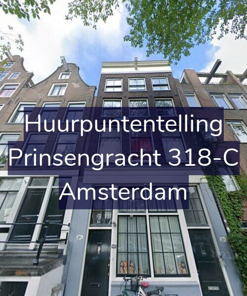 Foto gevel Huurpuntentelling voor Prinsengracht 318-C, Amsterdam