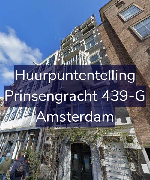 Foto gevel Huurpuntentelling voor Prinsengracht 439-G, Amsterdam