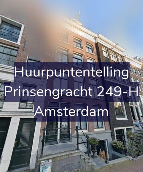 Foto gevel Huurpuntentelling voor Prinsengracht 249-H, Amsterdam