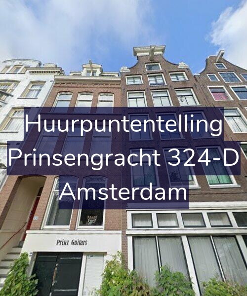 Foto gevel Huurpuntentelling voor Prinsengracht 324-D, Amsterdam