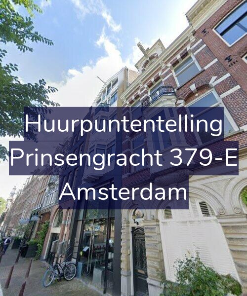 Foto gevel Huurpuntentelling voor Prinsengracht 379-E, Amsterdam