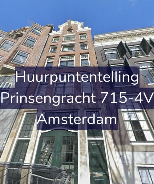 Foto gevel Huurpuntentelling voor Prinsengracht 715-4V, Amsterdam