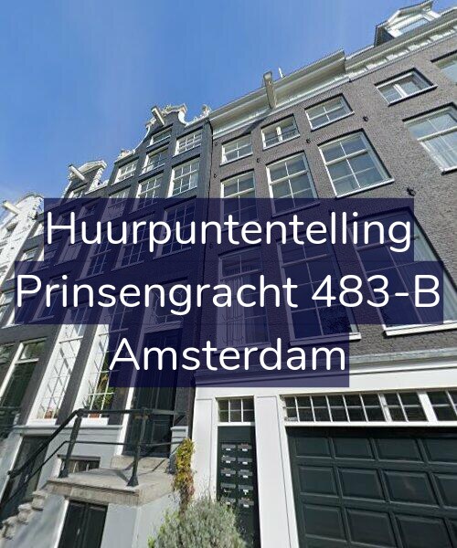 Foto gevel Huurpuntentelling voor Prinsengracht 483-B, Amsterdam
