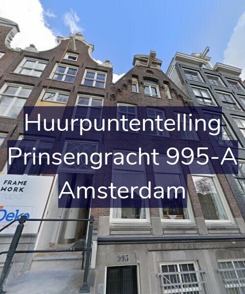 Foto gevel Huurpuntentelling voor Prinsengracht 995-A, Amsterdam