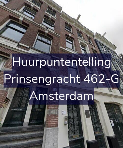 Foto gevel Huurpuntentelling voor Prinsengracht 462-G, Amsterdam