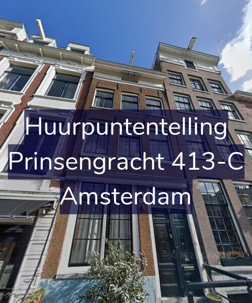 Foto gevel Huurpuntentelling voor Prinsengracht 413-C, Amsterdam
