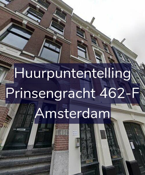 Foto gevel Huurpuntentelling voor Prinsengracht 462-F, Amsterdam
