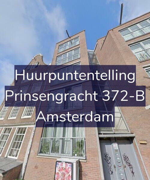Foto gevel Huurpuntentelling voor Prinsengracht 372-B, Amsterdam