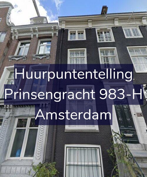 Foto gevel Huurpuntentelling voor Prinsengracht 983-H, Amsterdam