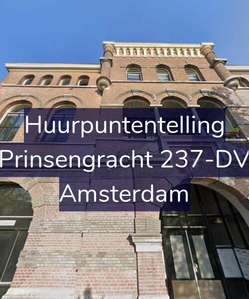 Foto gevel Huurpuntentelling voor Prinsengracht 237-DV, Amsterdam