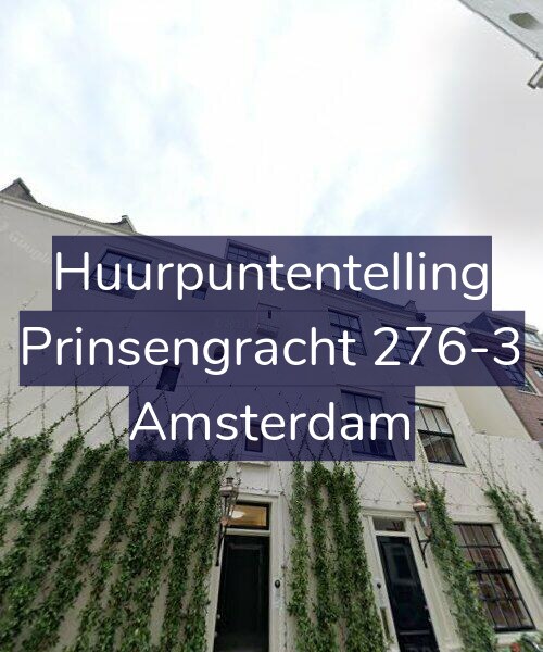 Foto gevel Huurpuntentelling voor Prinsengracht 276-3, Amsterdam