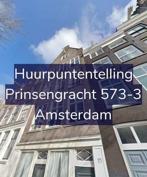 Foto gevel Huurpuntentelling voor Prinsengracht 573-3, Amsterdam